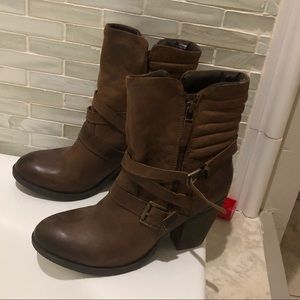 STEVE MADDEN boots “Raleigh” size 10 Brown.